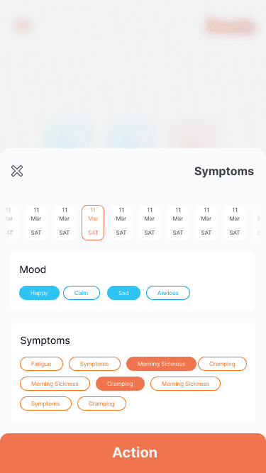 tara yazdian - Doula project symptoms page