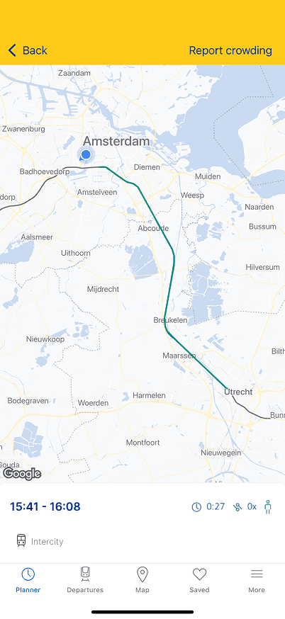 tara yazdian - NS project green map page with crowdedness highlighting